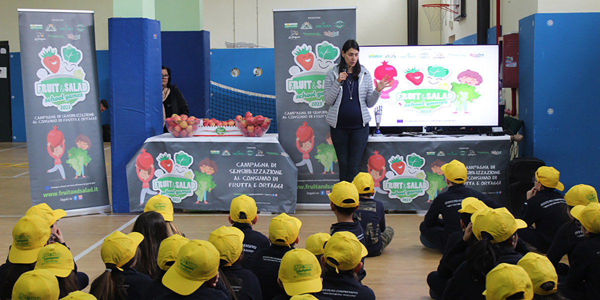 Fruit & Salad school games sbarca in Sicilia